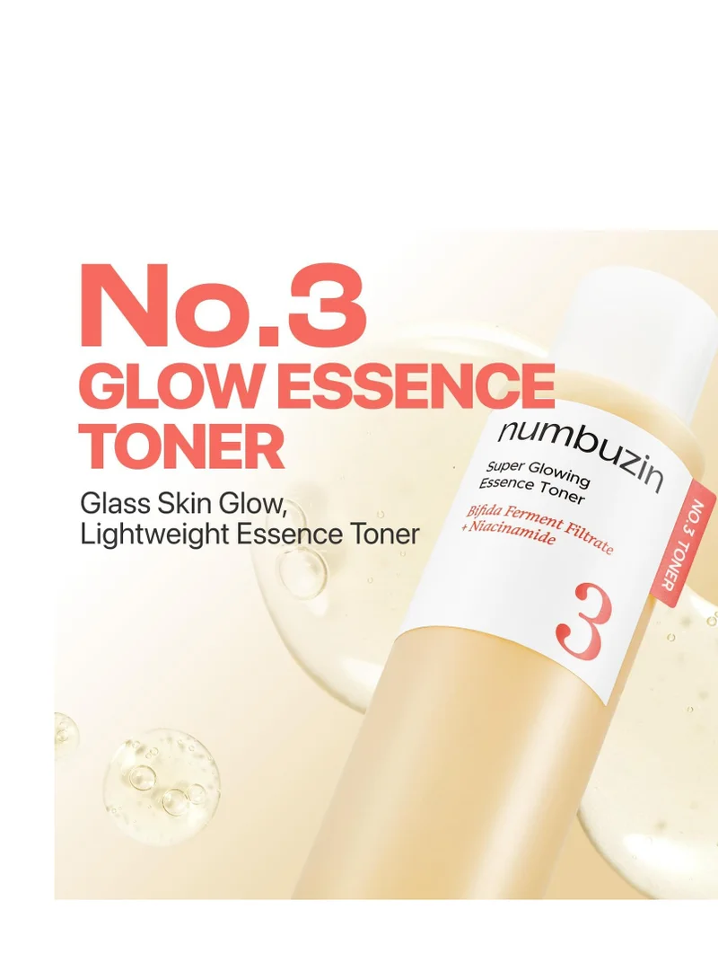 numbuzin No.3 Super Glowing Essence Toner (200ML)